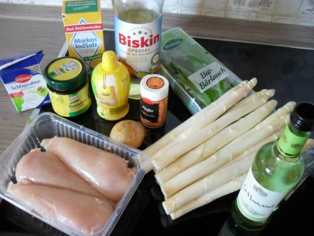 Spargel-Nudeln-Hähnchenfilet Pfanne - Rezept - Bild Nr. 2