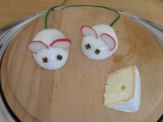 Rezept: Eier-Mäuse Eier-Mäuse - Rezept