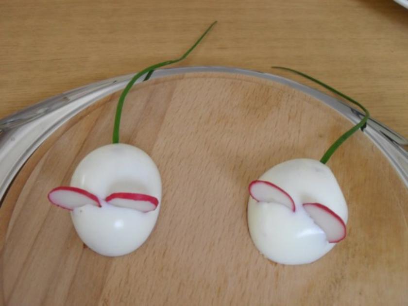 Eier Mäuse - schnell &amp; einfach - 53 kcal/100g