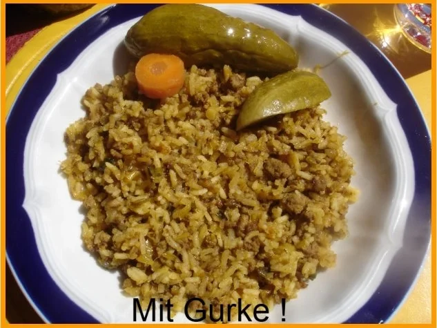 Curry-Hackfleisch-Porree-Reis-Pfanne - Rezept - Bild Nr. 16