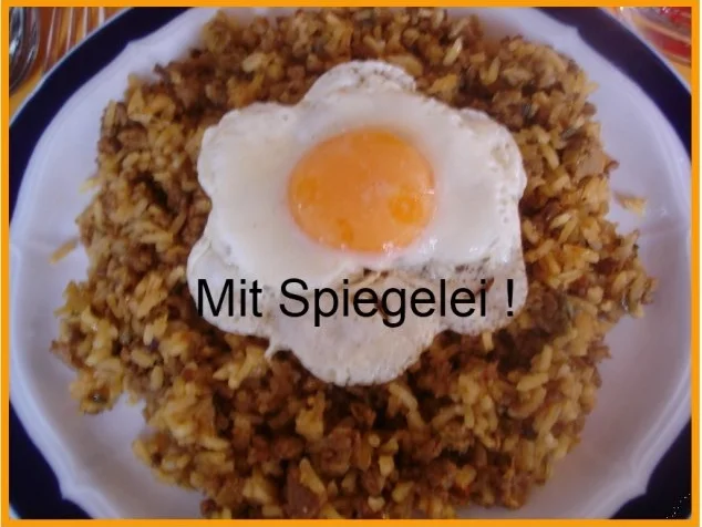 Curry-Hackfleisch-Porree-Reis-Pfanne - Rezept - Bild Nr. 17