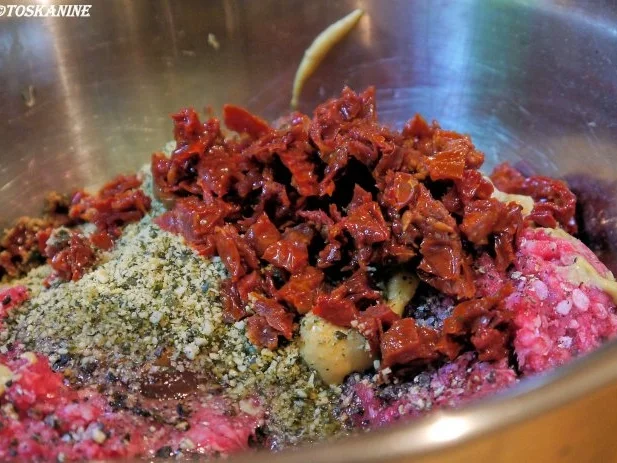 Kartoffel-Spargel-Pfanne mit Kürbiskern-Bouletten - Rezept - Bild Nr. 8