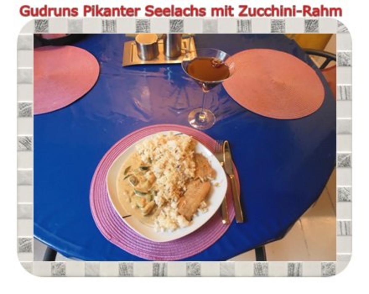 Fisch: Pikanter Seelachs mit Rahm-Zucchini - Rezept - Bild Nr. 10