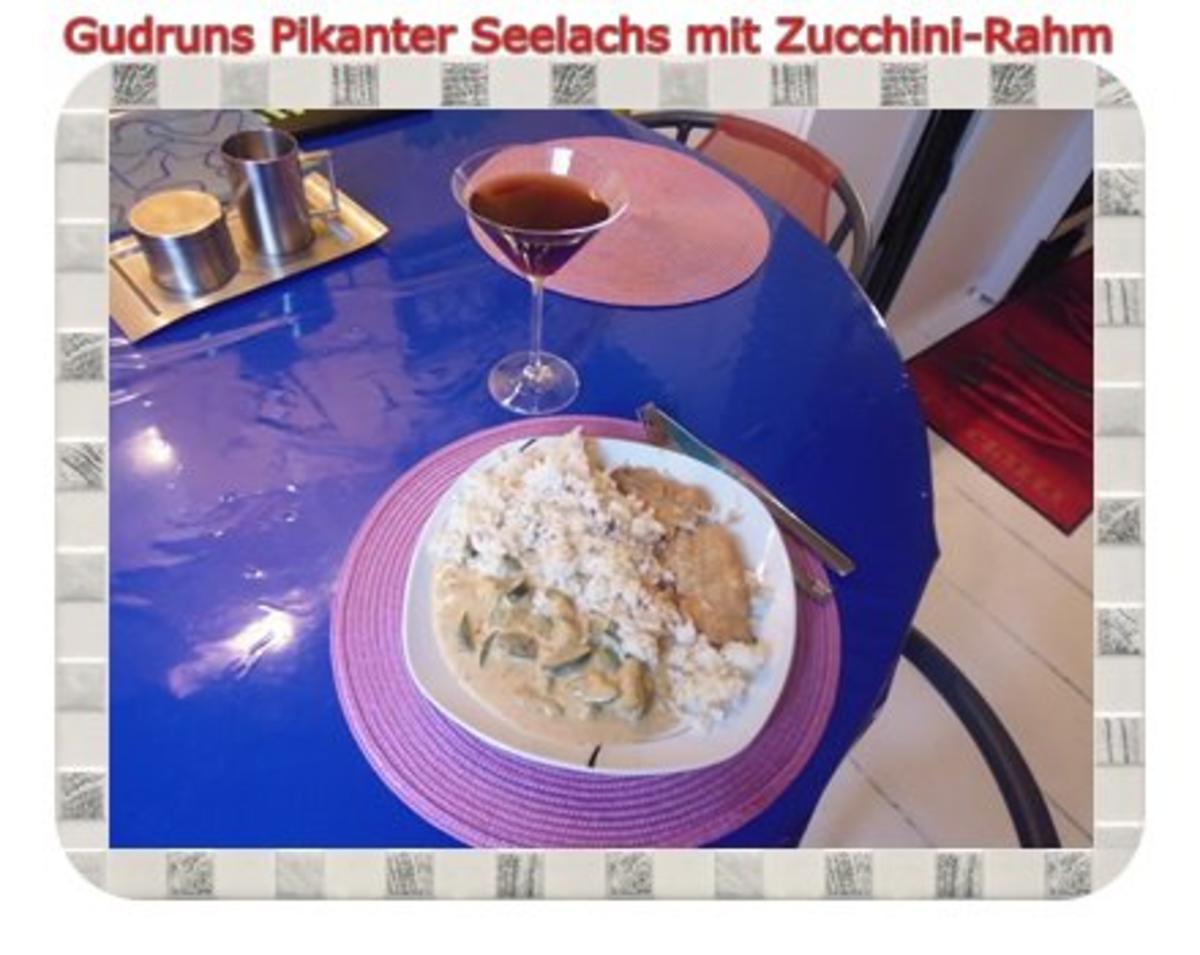 Fisch: Pikanter Seelachs mit Rahm-Zucchini - Rezept - Bild Nr. 12