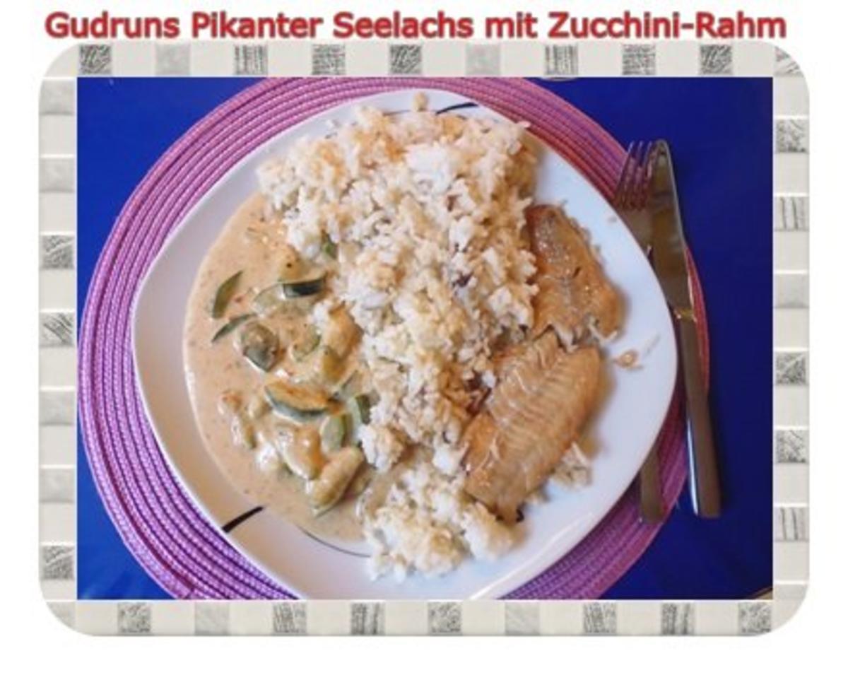 Fisch: Pikanter Seelachs mit Rahm-Zucchini - Rezept - Bild Nr. 13