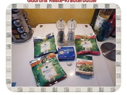 Brotaufstrich: Rest-Kräuterbutter - Rezept - Bild Nr. 2