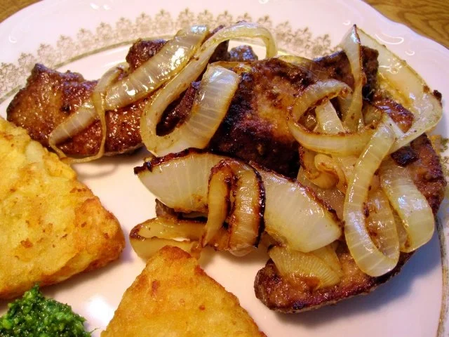 Leber mit Rösti - Rezept - Bild Nr. 7