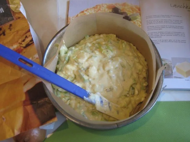 Lauchkuchen mit Schafskäse - Rezept - Bild Nr. 2