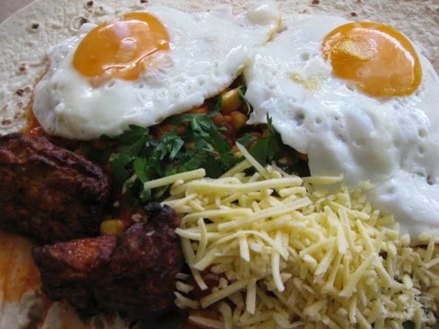 Rezept: Tex-Mex-Eggs oder Tex-Mex-Huevos Bild Nr. 5 Tex-Mex-Eggs oder Tex-Mex-Huevos - Rezept - Bild Nr. 5