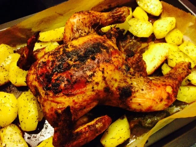 Grill-Hänchen - Rezept