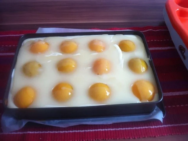 Spiegeleikuchen - Rezept