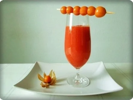 Rezept: Papaya – Physalis – Smoothie Bild Nr. 2 Papaya – Physalis – Smoothie - Rezept - Bild Nr. 2