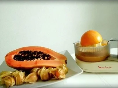 Rezept: Papaya – Physalis – Smoothie Bild Nr. 4 Papaya – Physalis – Smoothie - Rezept - Bild Nr. 4