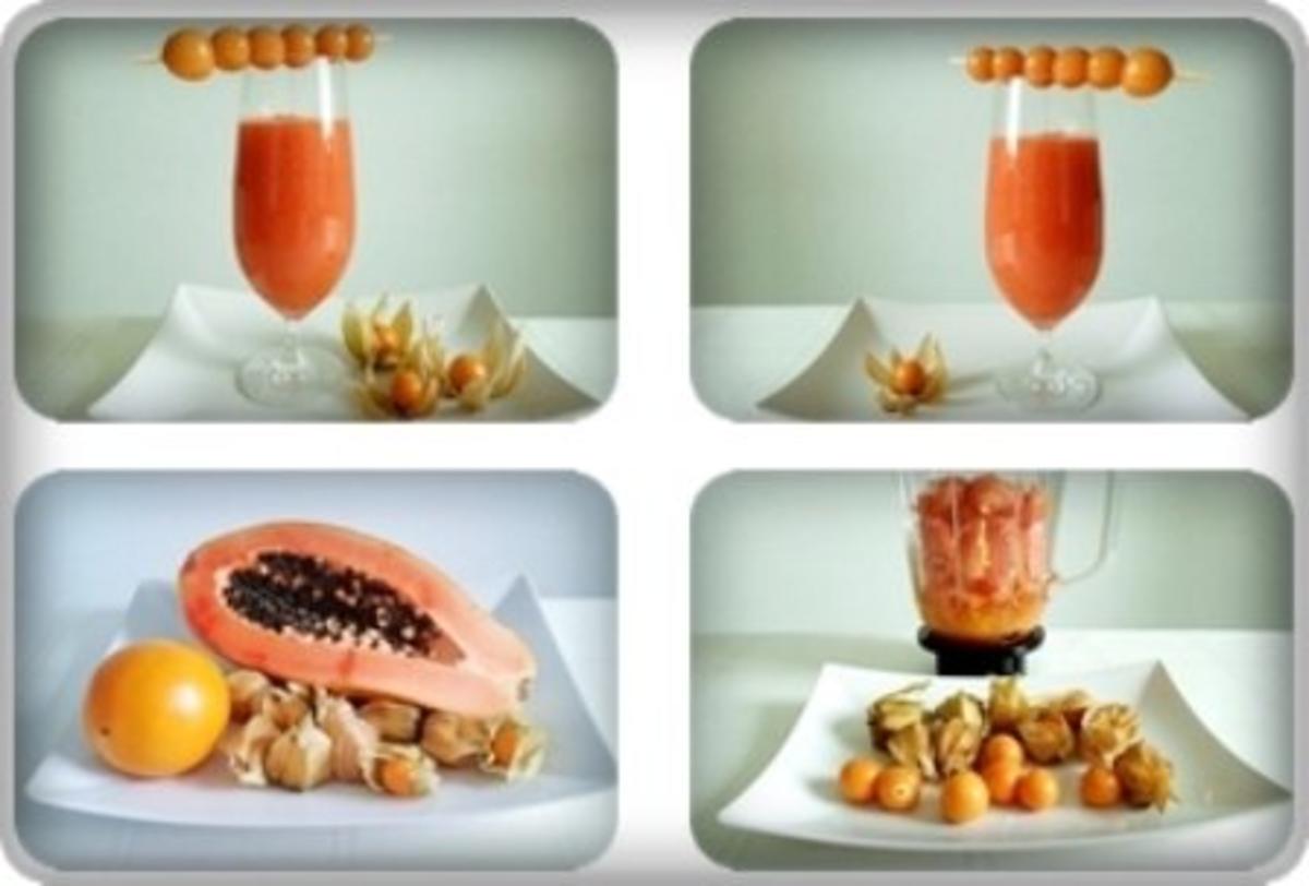 Papaya – Physalis – Smoothie - Rezept - Bild Nr. 12