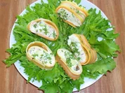 Lasagneröllchen mit Avocadocreme - Rezept