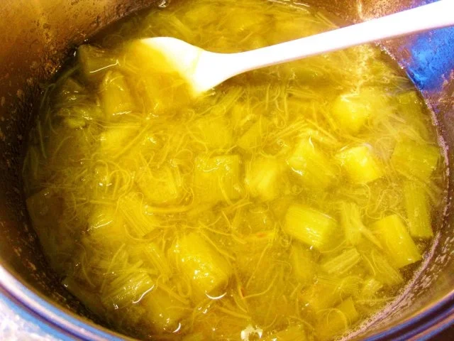 Einfaches Rhabarber-Kompott - Rezept - Bild Nr. 5