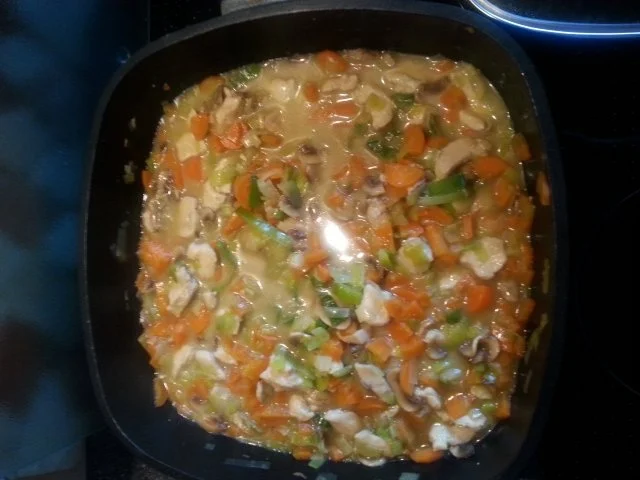 Rezept: Geschnetzeltes mit Gemüse Geschnetzeltes mit Gemüse - Rezept