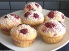 Rezept: Vanille-Muffins mit Himbeeren Vanille-Muffins mit Himbeeren - Rezept
