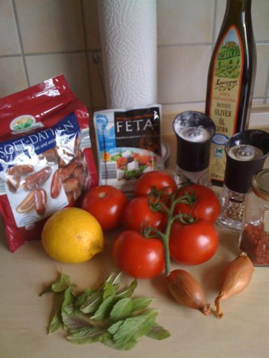 Leo´s  Tomatensalat mit Feta - Rezept - Bild Nr. 2