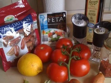 Rezept: Leo´s Tomatensalat mit Feta Bild Nr. 2 Leo´s Tomatensalat mit Feta - Rezept - Bild Nr. 2