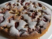Erdbeer-Rhabarber-Joghurtkuchen - Rezept