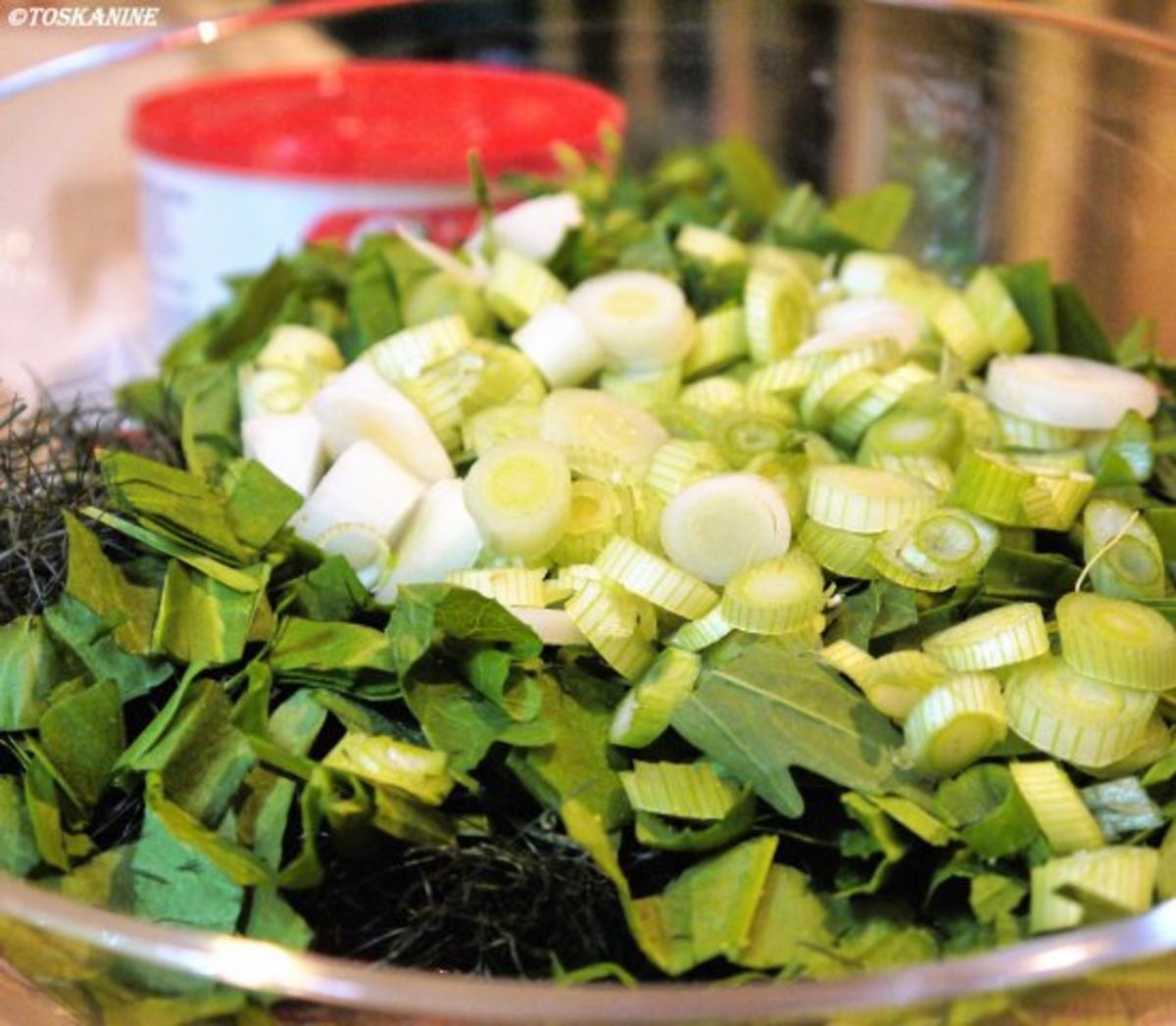 Wilder Salat mit frittierten Wachteleiern - Rezept - Bild Nr. 18