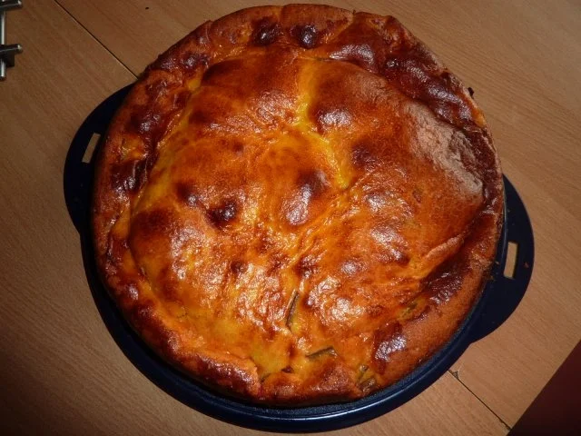 Torten: Rhabarbertorte mit Mascarponeguß - Rezept - Bild Nr. 8