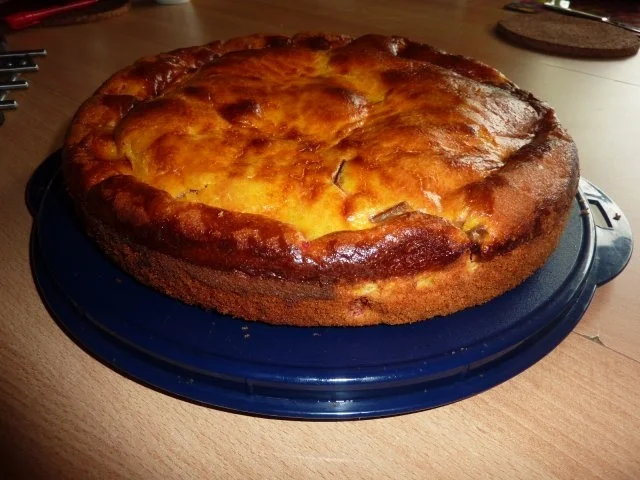 Torten: Rhabarbertorte mit Mascarponeguß - Rezept - Bild Nr. 9