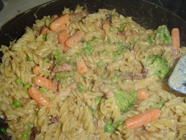 Würzige Nudelpfanne mit Gemüse. - Rezept - Bild Nr. 7