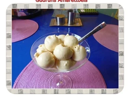 Rezept: Eis: Amarettoeis Eis: Amarettoeis - Rezept