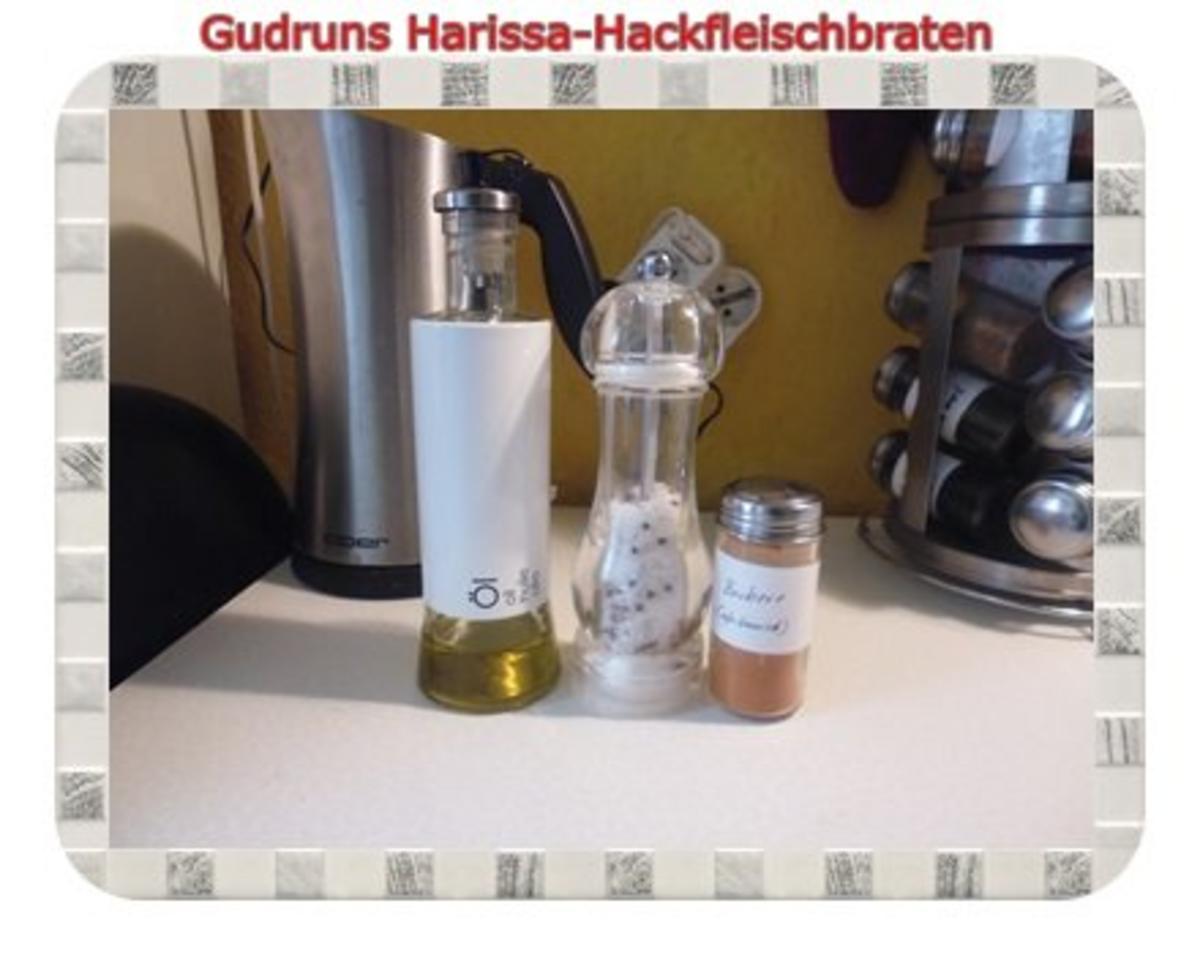 Hackfleisch: Harissa-Hackbraten mit Gorgonzolasoße und Berberekartoffeln - Rezept - Bild Nr. 10