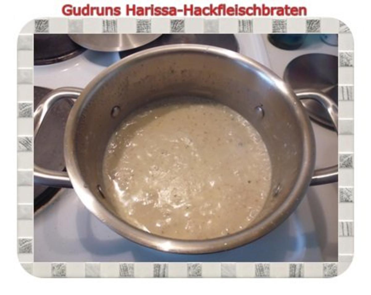 Hackfleisch: Harissa-Hackbraten mit Gorgonzolasoße und Berberekartoffeln - Rezept - Bild Nr. 13
