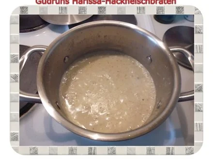 Hackfleisch: Harissa-Hackbraten mit Gorgonzolasoße und Berberekartoffeln - Rezept - Bild Nr. 13