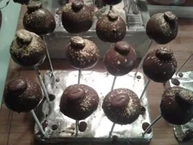 Cake Pops -  Cappuccino  - Schnelle Version mit Fertigkuchen - Rezept - Bild Nr. 4