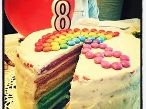 REGENBOGENTORTE - Rezept - Bild Nr. 2