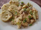 Tofugeschnetzeltes mit Kräuterseitlingen - Rezept