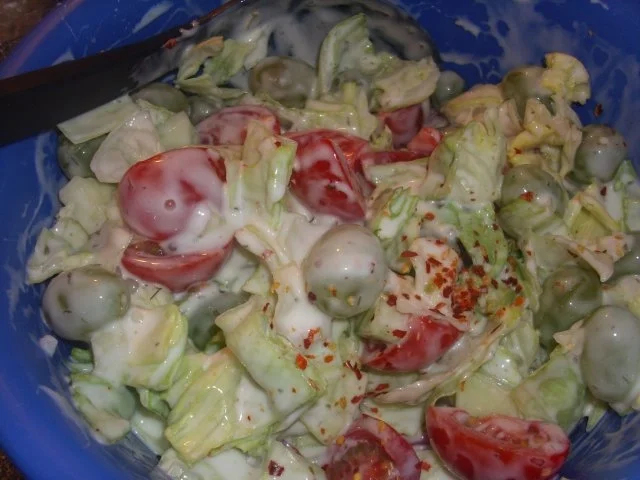 Gemischter Salat mit Weintrauben - Rezept - Bild Nr. 4