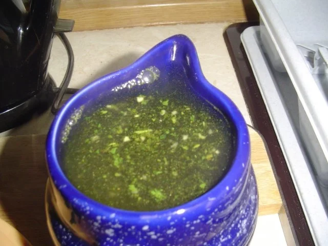 Kotelett mit Bärlauchrisotto - Rezept - Bild Nr. 3