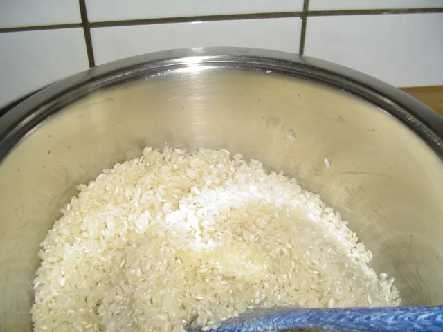 Kotelett mit Bärlauchrisotto - Rezept - Bild Nr. 4