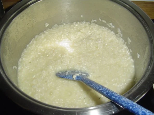 Kotelett mit Bärlauchrisotto - Rezept - Bild Nr. 5