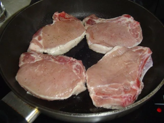 Kotelett mit Bärlauchrisotto - Rezept - Bild Nr. 7