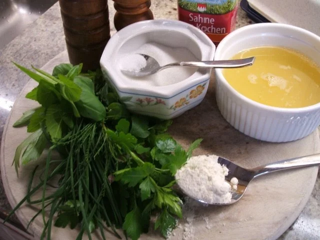 Soßen: Kräutersoße zum Spargel - Rezept - Bild Nr. 4