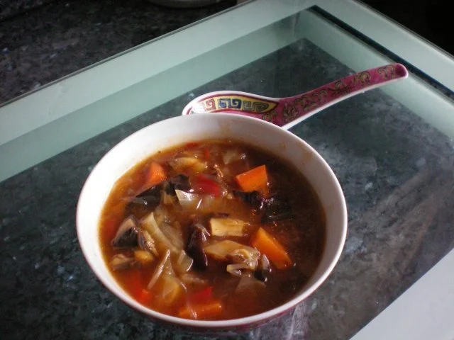 Rezept: Asia: Chinasuppe scharf-sauer Bild Nr. 9 Asia: Chinasuppe scharf-sauer - Rezept - Bild Nr. 9