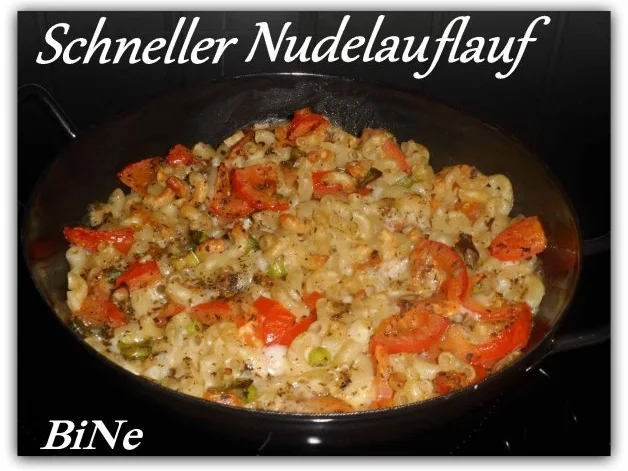 BiNe` S SCHNELLER NUDELAUFLAUF - Rezept - Bild Nr. 7