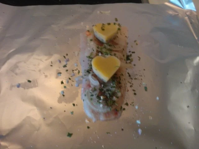 Rezept: Fisch-Filet in Alufolie Bild Nr. 3 Fisch-Filet in Alufolie - Rezept - Bild Nr. 3