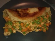 Einfach gefüllte Pfannkuchen - Rezept