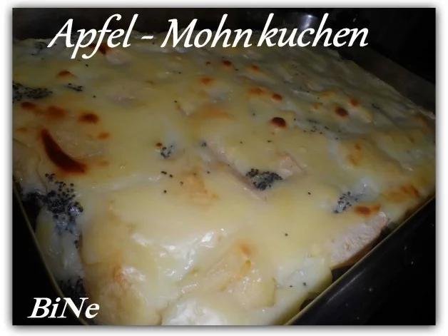 Rezept: BiNe` S APFEL - MOHNKUCHEN Bild Nr. 8 BiNe` S APFEL - MOHNKUCHEN - Rezept - Bild Nr. 8