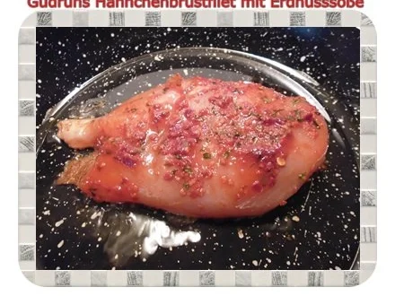 Rezept: Geflügel: Hähnchenbrustfilet mit Erdnusssoße Bild Nr. 8 Geflügel: Hähnchenbrustfilet mit Erdnusssoße - Rezept - Bild Nr. 8