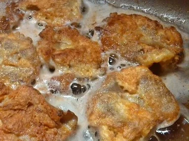 Austernpilze im Parmesan Ei Mantel - Rezept - Bild Nr. 2