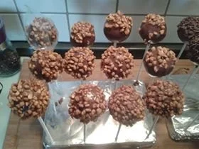 Rezept: Cake Pop - Erdnussbutter - die schelle Version Cake Pop - Erdnussbutter - die schelle Version - Rezept